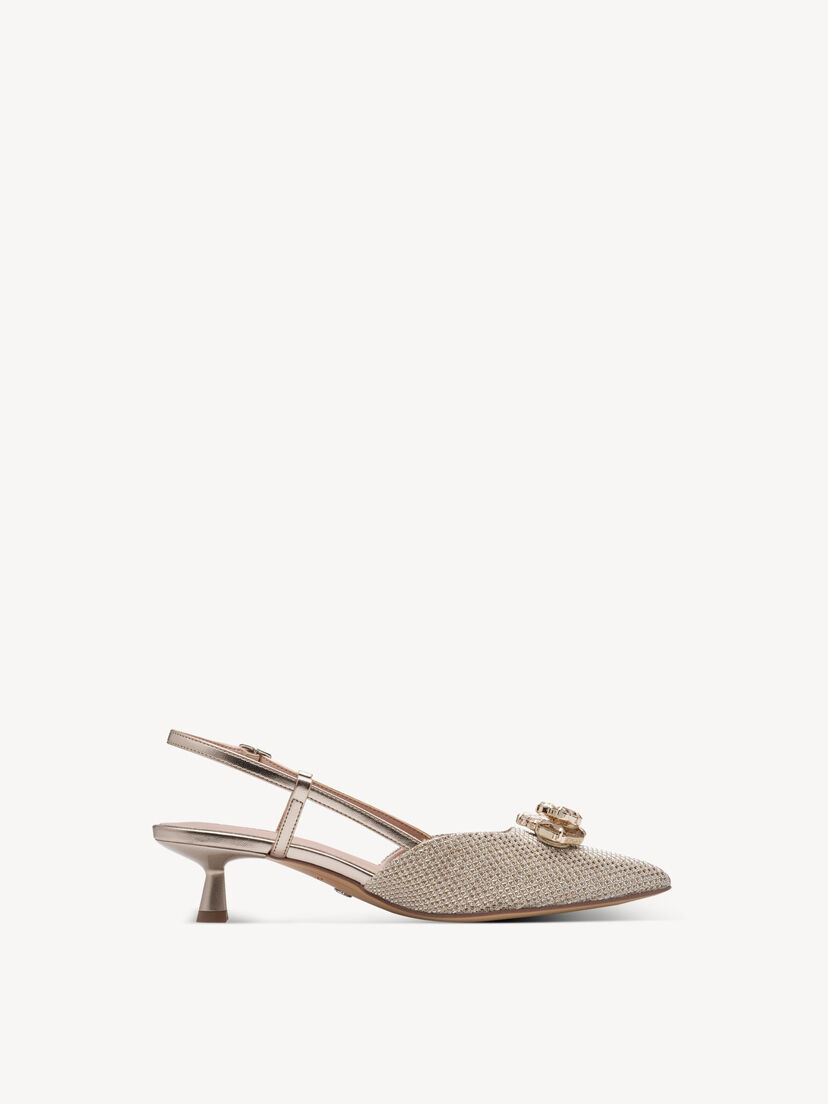 Slingpumps - metallic