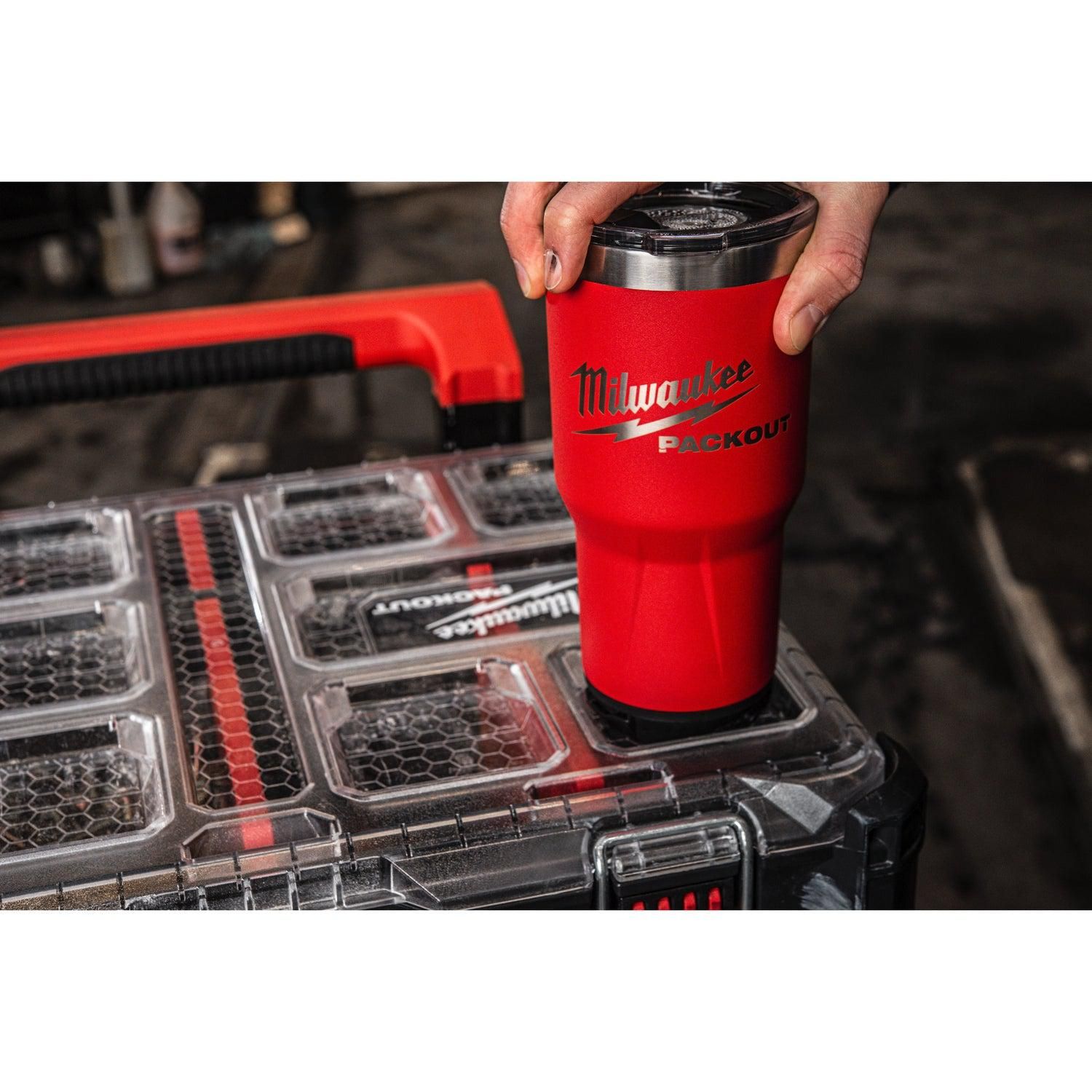 Milwaukee PACKOUT™ Thermosbeker 591ml - Rood - 4932479074