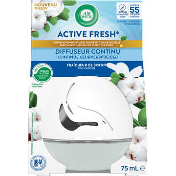 Air Wick Luchtverfrisser Decosphere Fresh Cotton 75ml