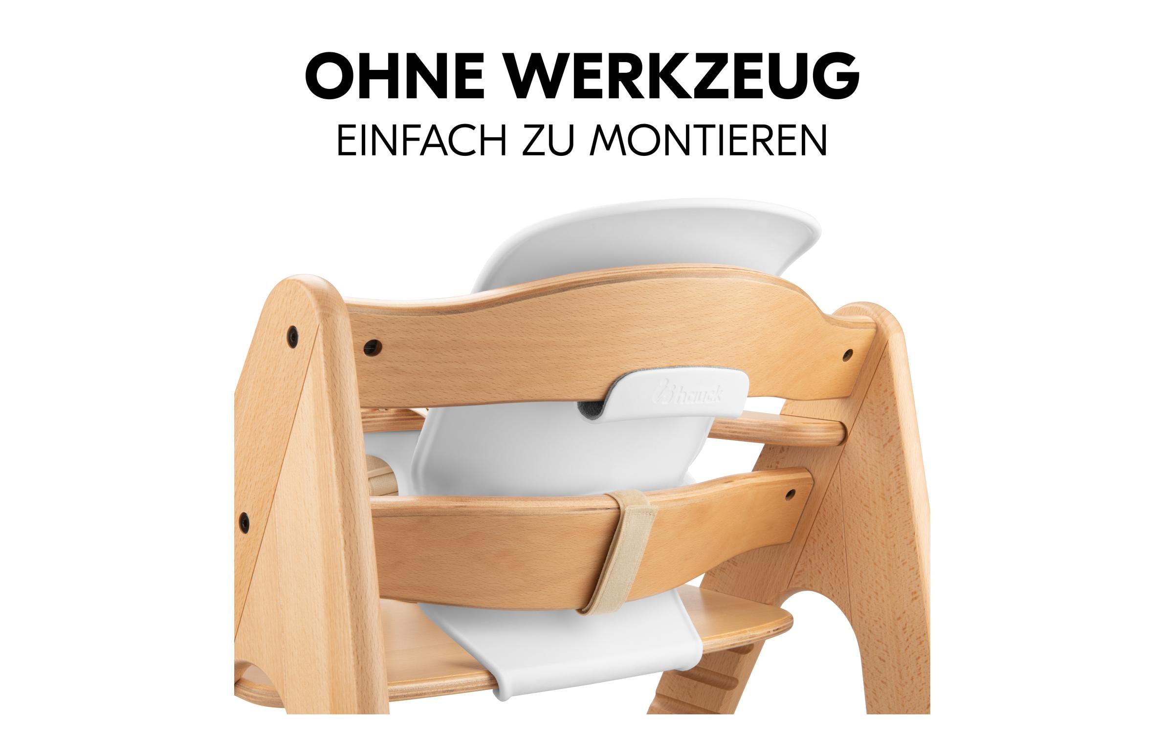 Sitzverkleinerer Highchair Baby Seat White WeissBaby-Sitz für den Hochstuhl