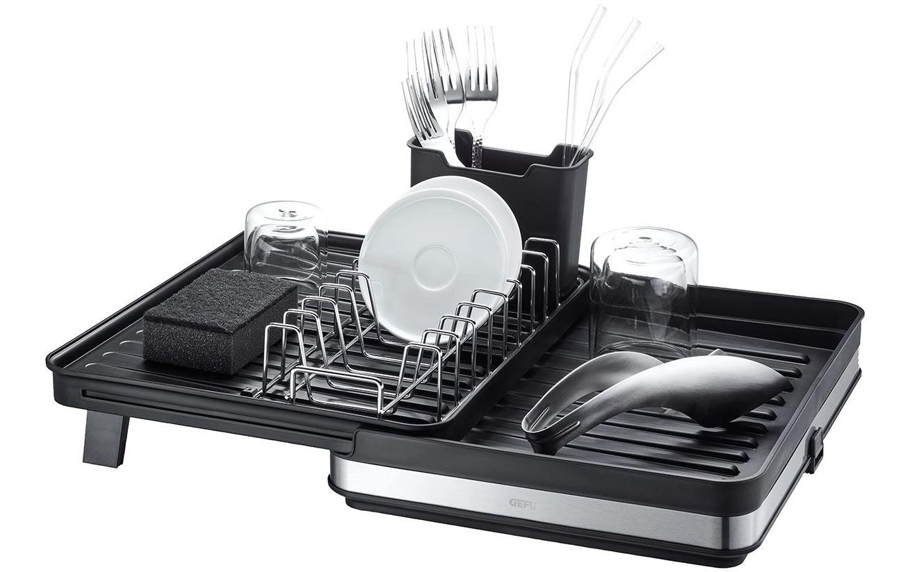 Abtropfgestell Smartline 36 x 30.5 x 18 cmFlexibel ausziehbares Abtropfgestell