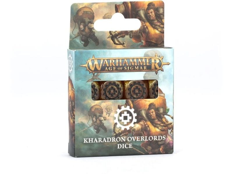 Games Workshop Würfelset Warhammer Age of Sigmar Kharadron Würfelset der Himmelsherrscher der Kharadron