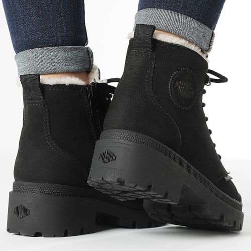 Boots Femme Pallabase Nubuck 98867 Black