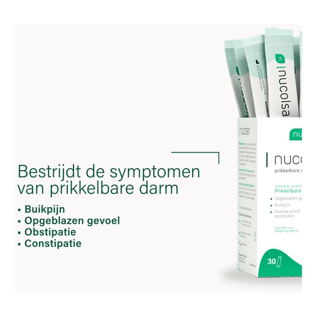 Nupure nucolsan - Prikkelbare Darm Syndroom, 30 sachets