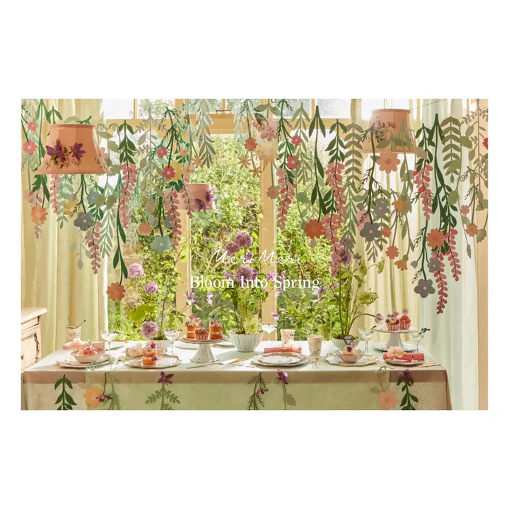 Meri Meri Assiettes Elegant Floral - Set de 8 | Pastel