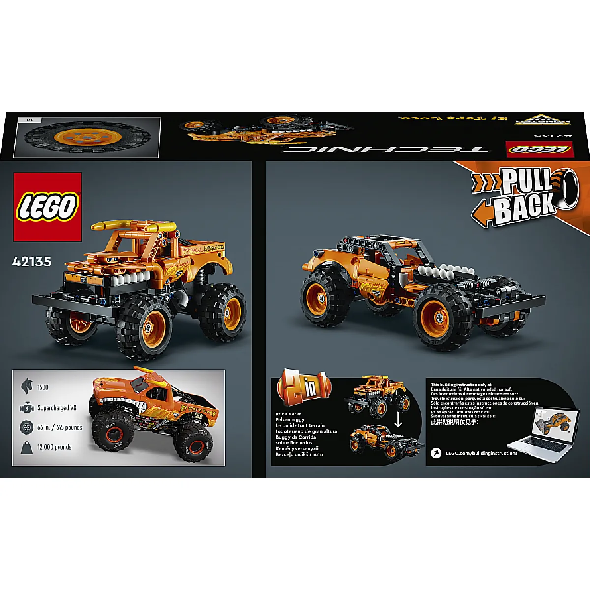 LEGO Technic Monster Jam El Toro Loco 42135