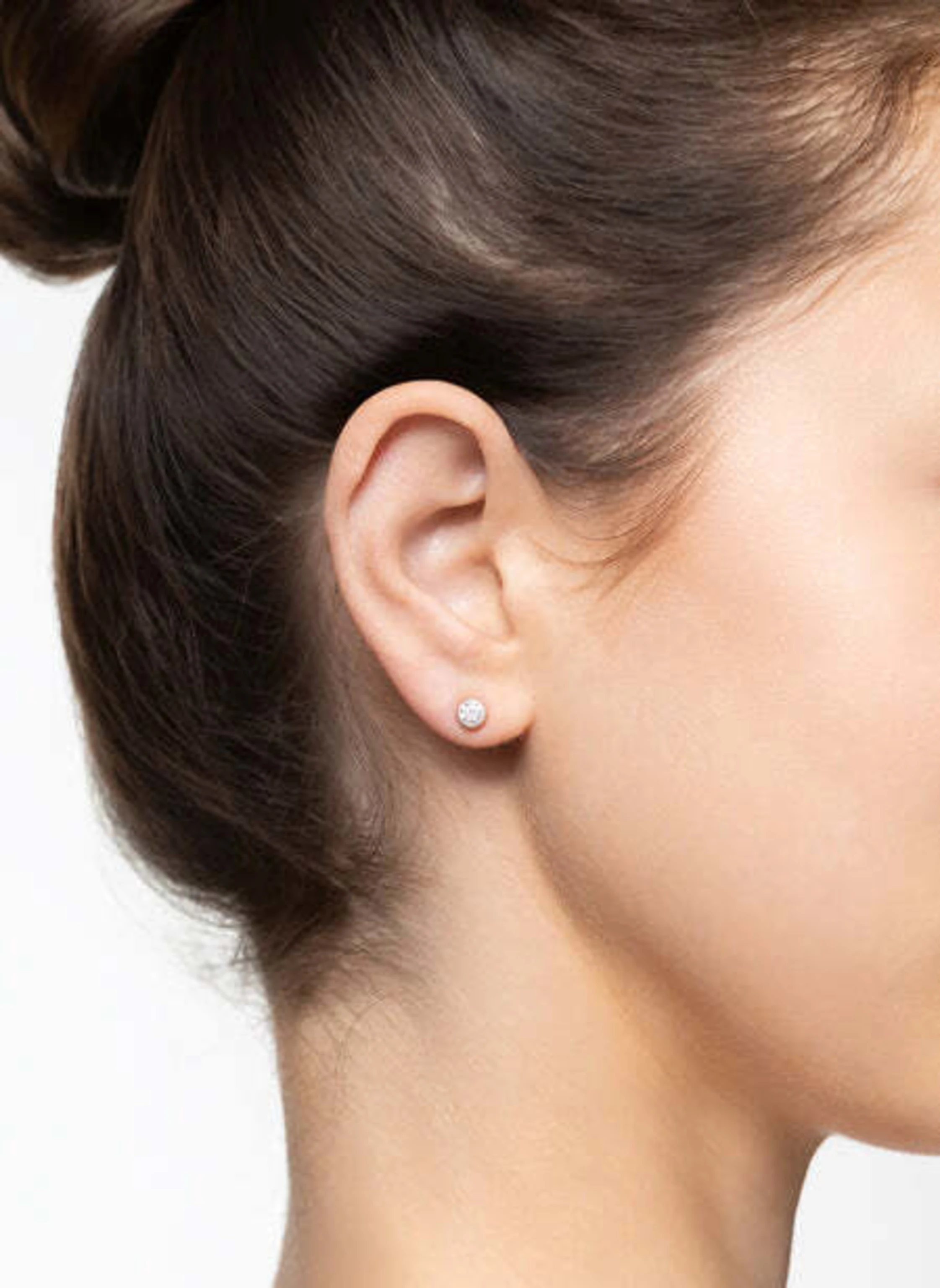 VEYNOU Ohrstecker KATE aus 14 Karat Weißgold und 0,40ct. lab-grown Diamanten