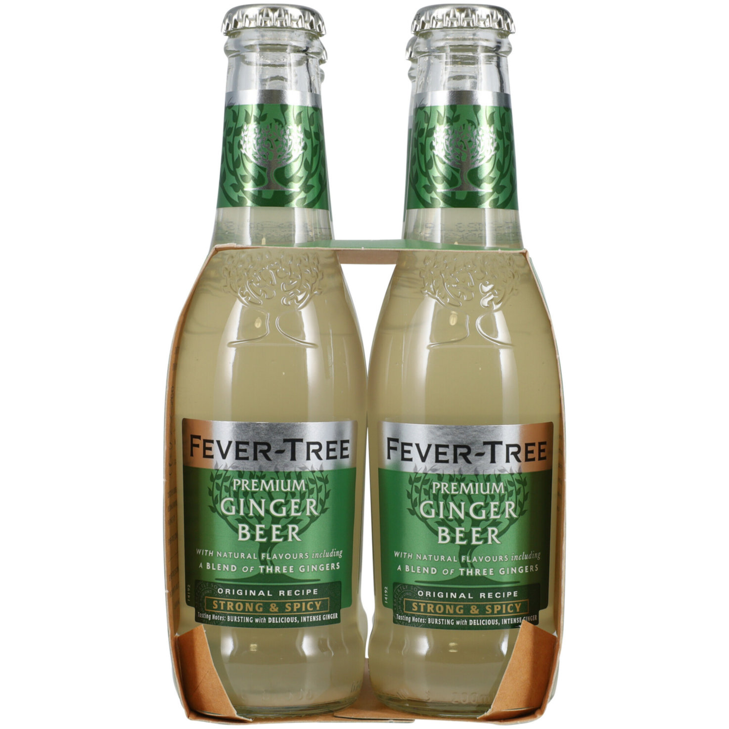 Fever Tree Ginger Beer alkoholfrei 4x20cl -80cl