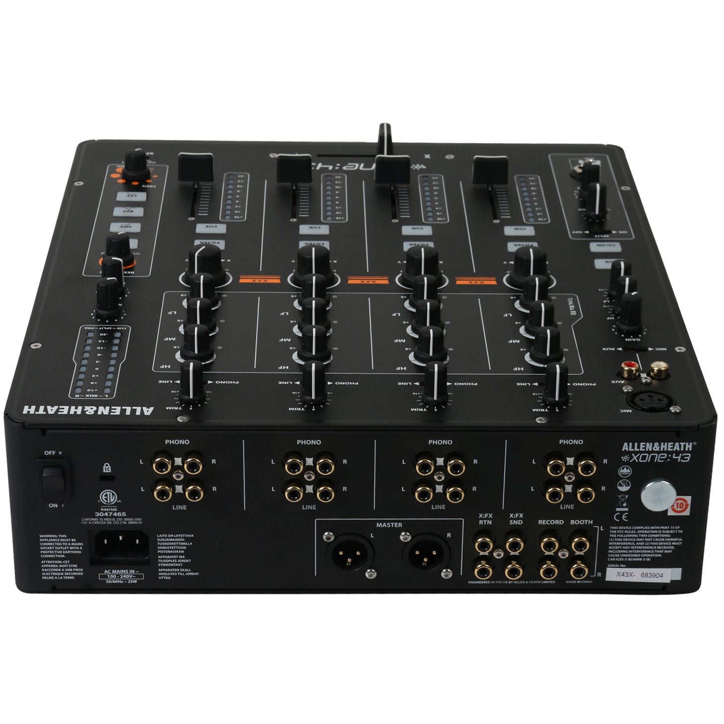 Allen & Heath Xone:43 DJ mixer