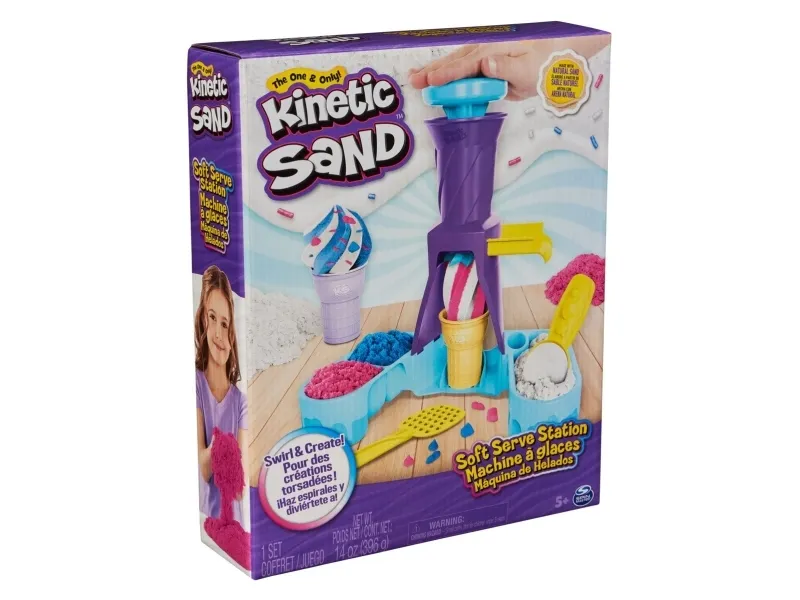 Kinetic Sand Soft Serve Station