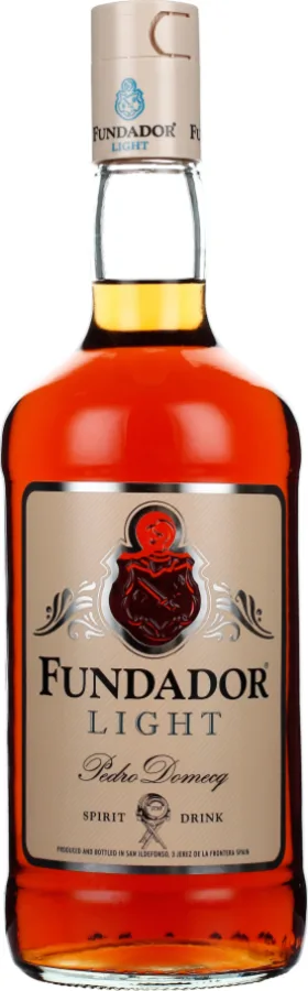 FUNDADOR BRANDY LIGHT 1LTR