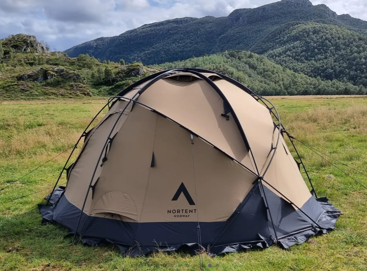 Nortent Gamme 8 PC<br>Frittstående bomullstelt