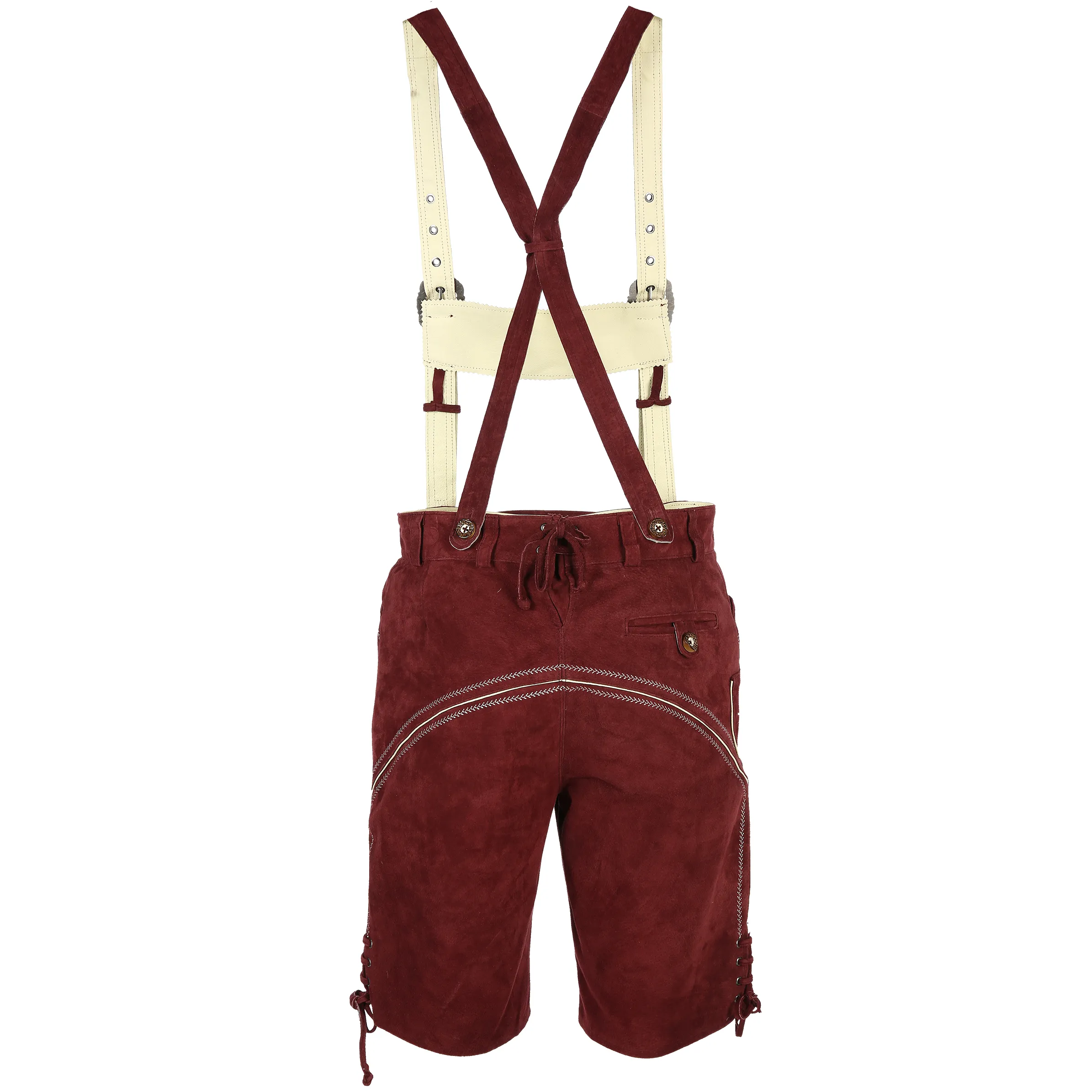 Herren Trachten Echtlederhose 