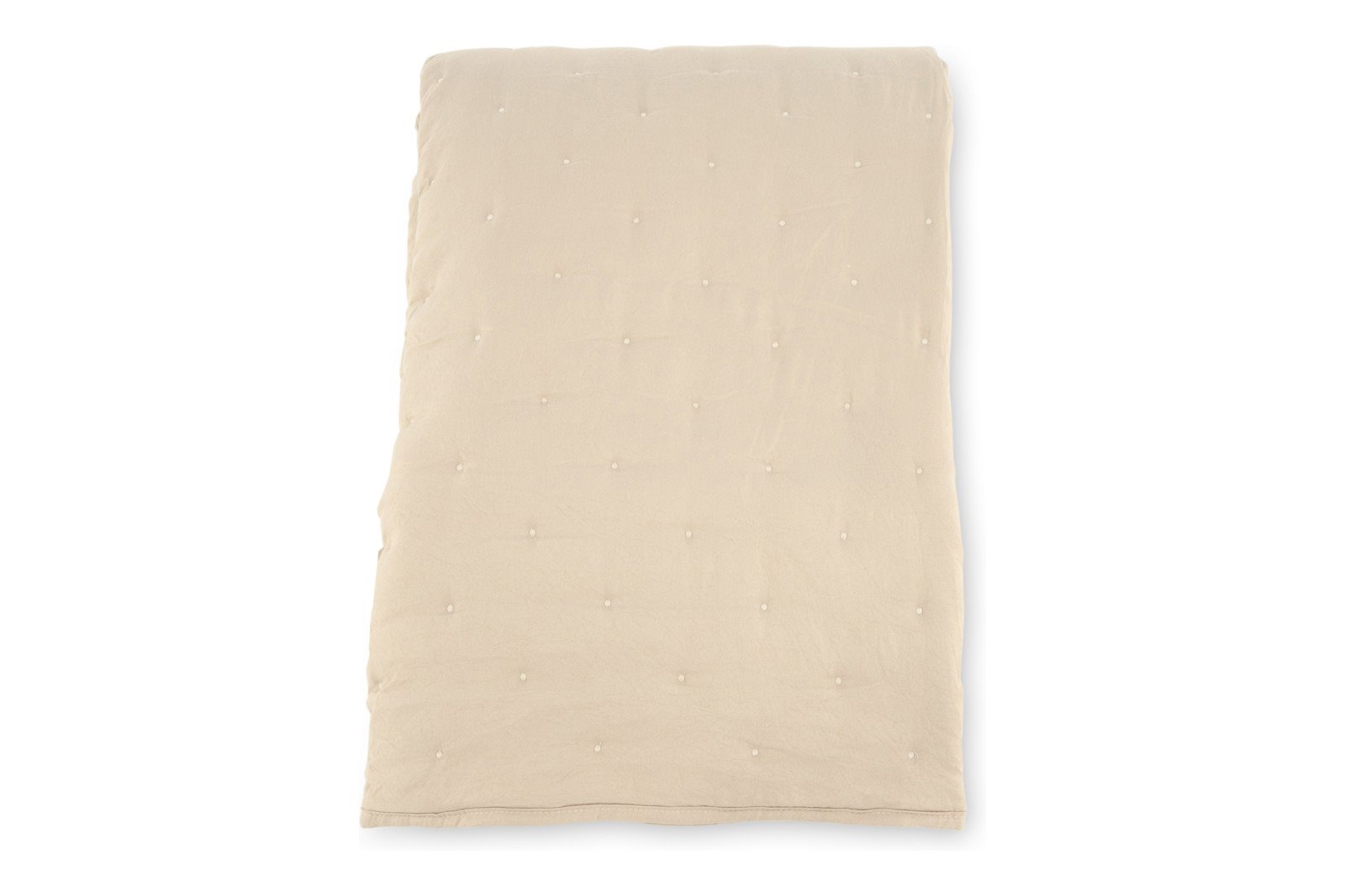 Sally sengeteppe 260x260cm, beige