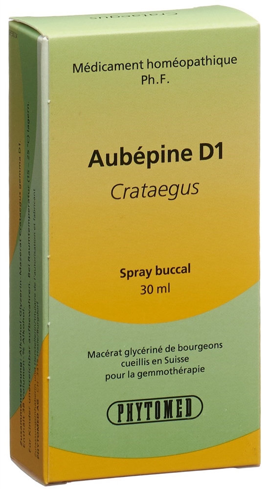 PHYTOMED Crataegus laevigata 1 D<br>30 ml, Spray, flüssig
