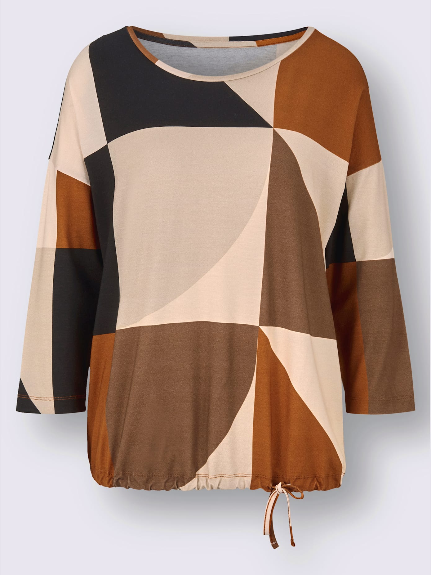 T-shirt à manches 3/4 viscose