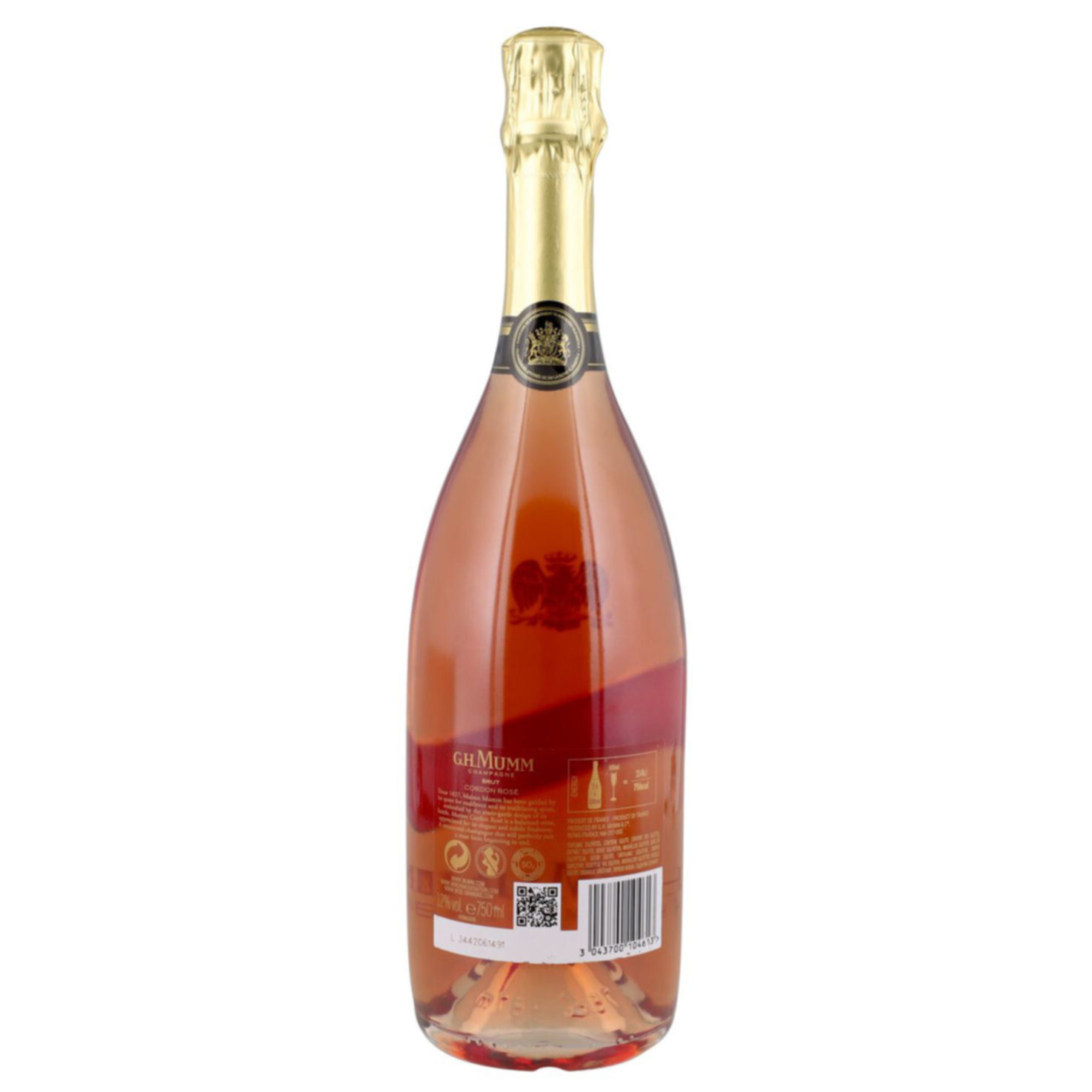 Champagne AOC Mumm Grand Cordon Rosé Brut -75cl