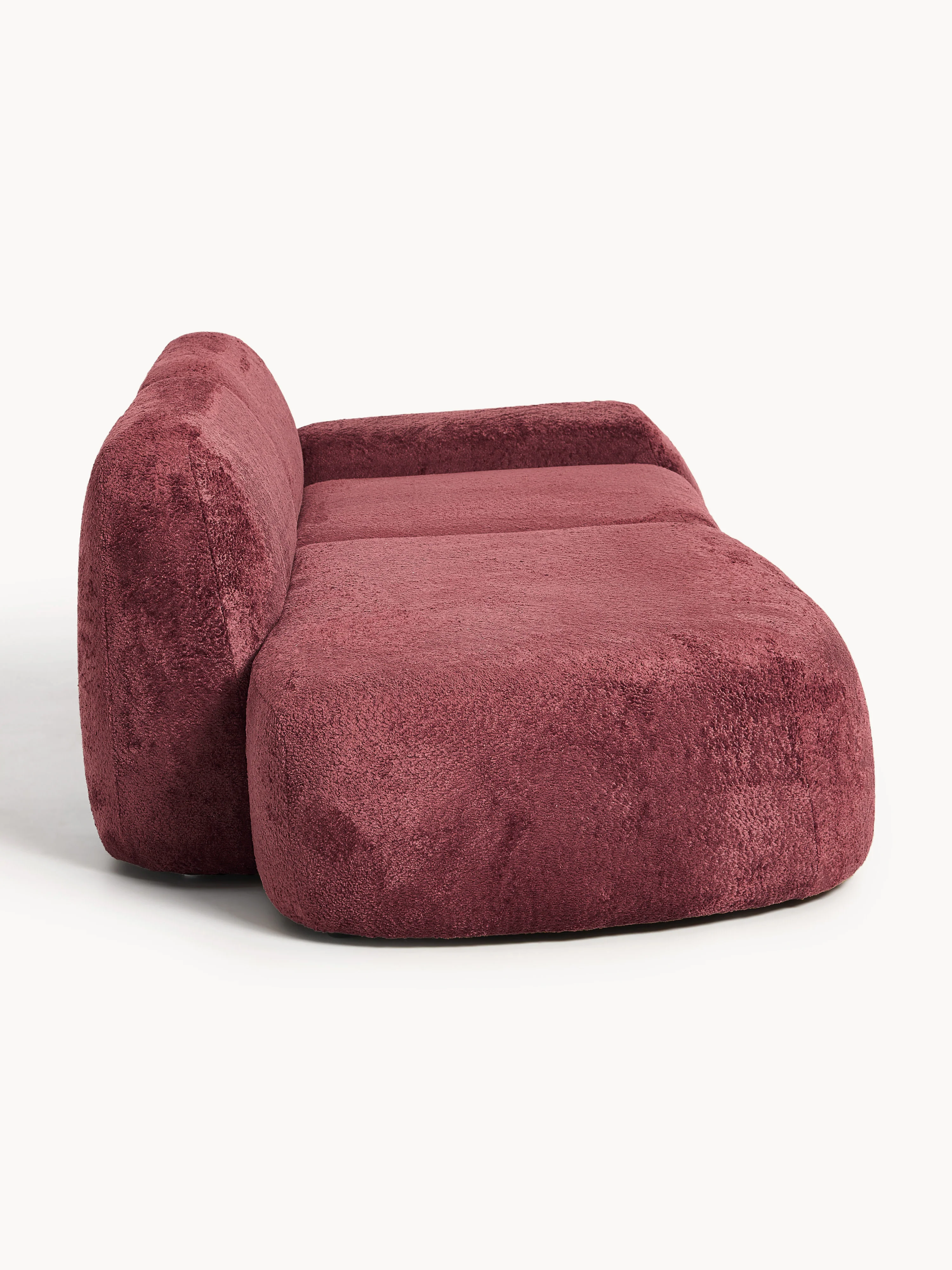 Modulaire teddy bouclé bank Wolke (3-zits)