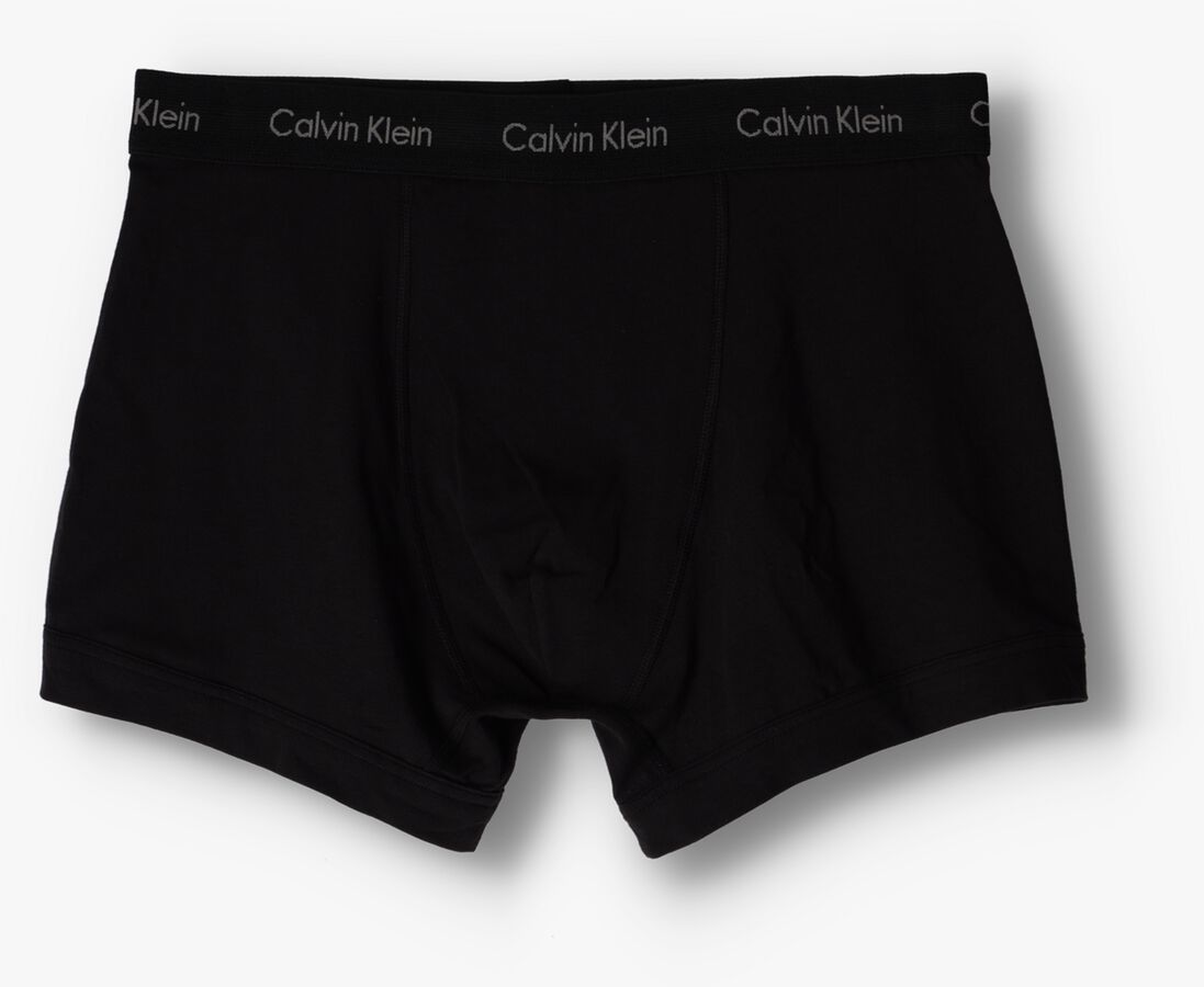 CALVIN KLEIN UNDERWEAR zwarte calvin klein underwear boxershort 3-pack trunks