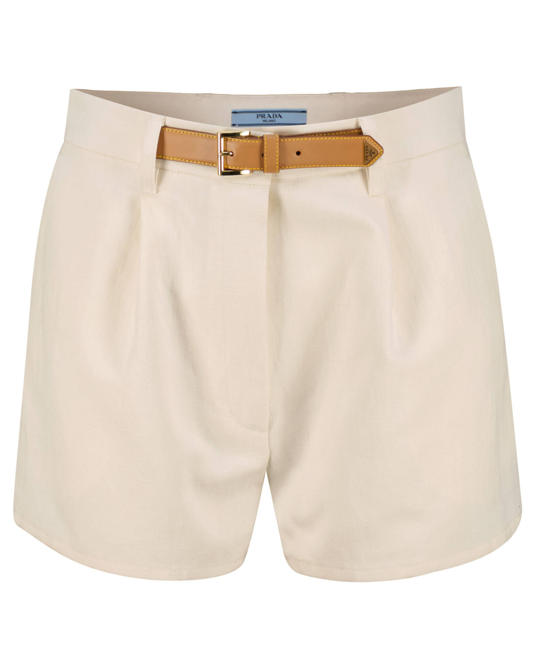 Prada| Damen Shorts mit Leinen