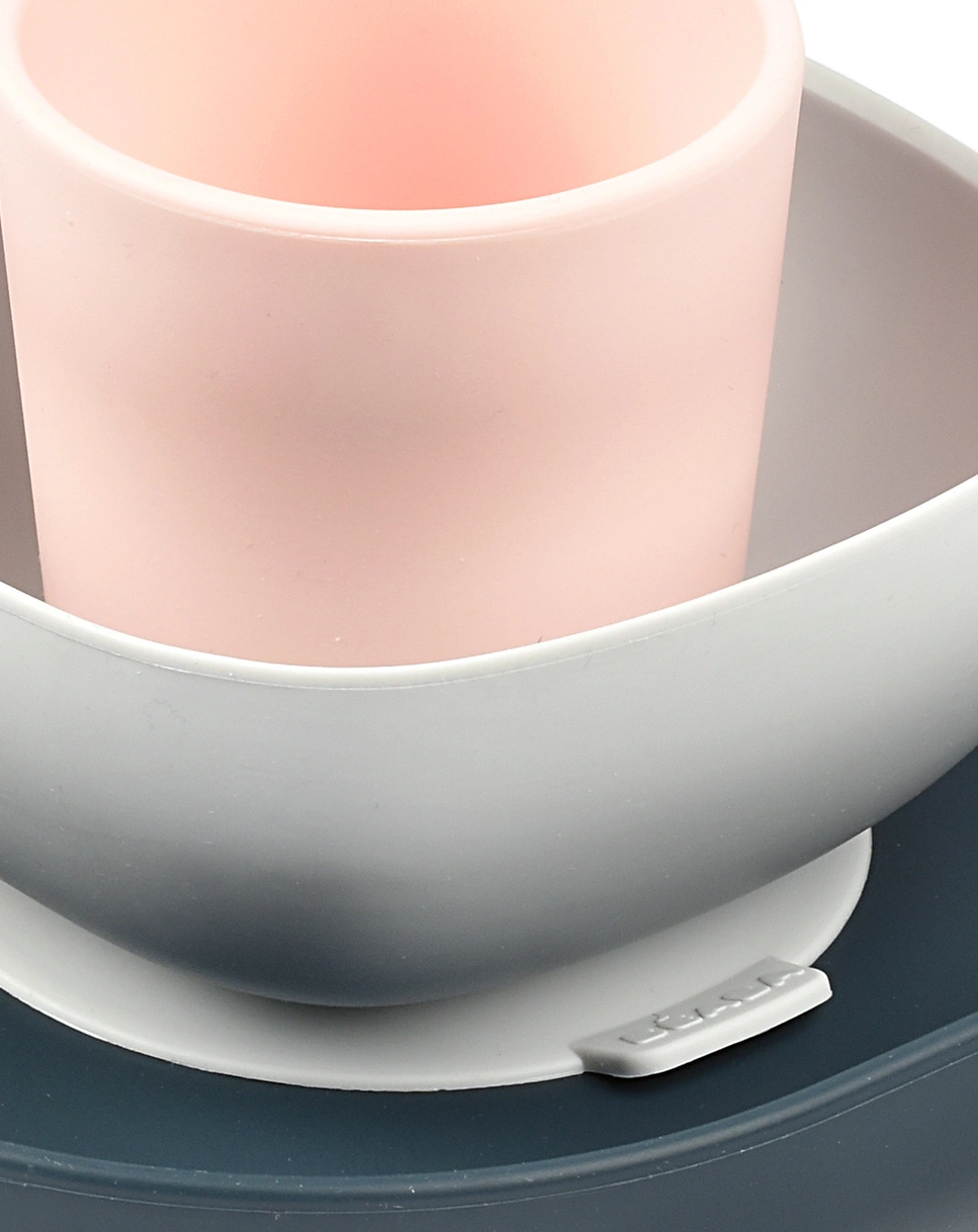 Silikon-Geschirrset BIG MEAL 4-teilig in nightblue