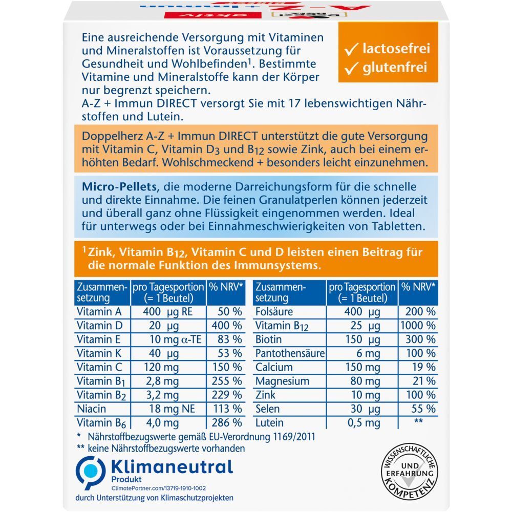 Doppelherz® aktiv A-Z + Immun Direct