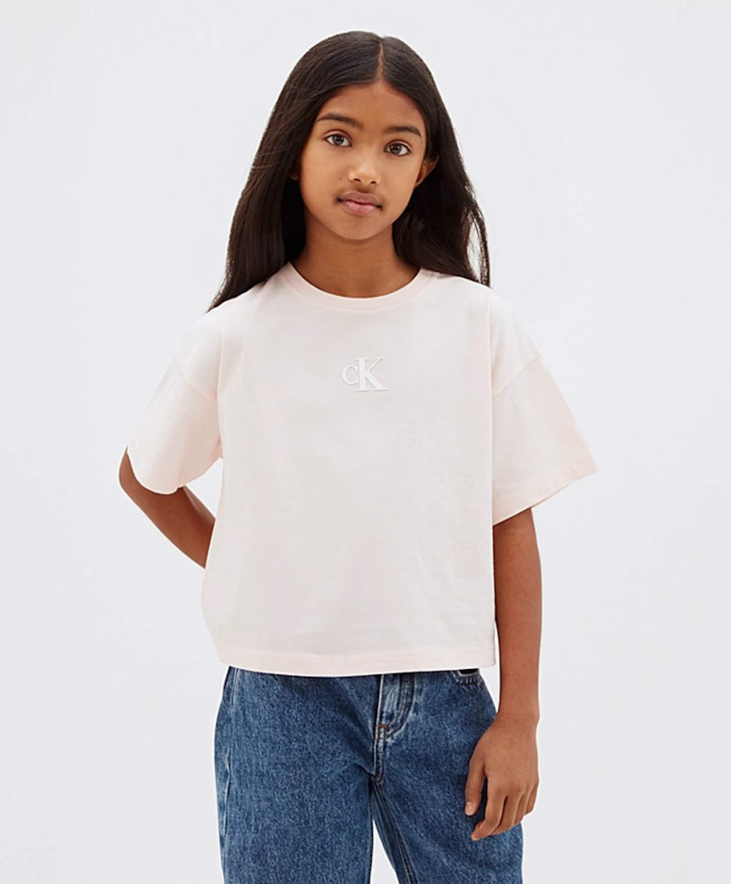 Calvin Klein Meisjes T-shirt roze