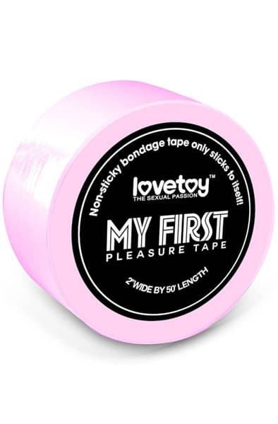 Lovetoy Non-Sticky Bondage Tape Pink 15m Bondage teip