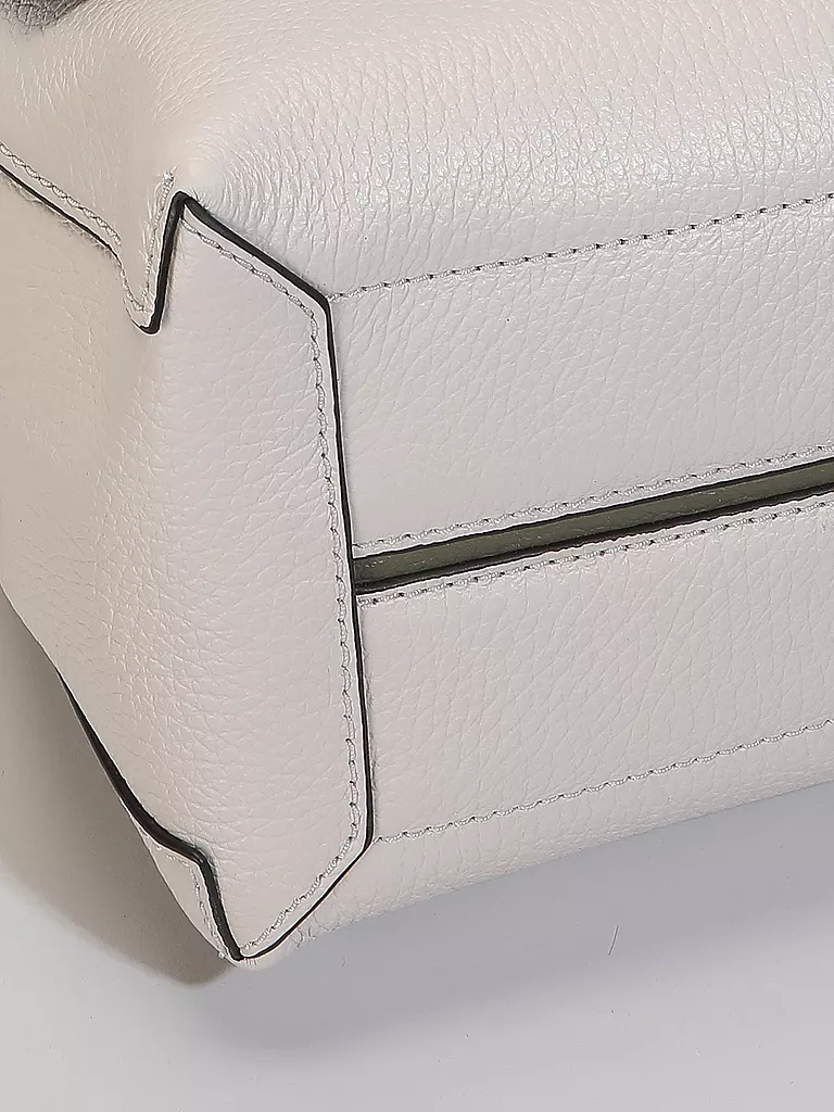 COCCINELLE Ledertasche - Henkeltasche LIYA creme