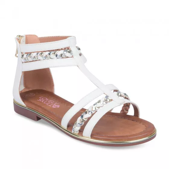 Sandales BLANC LOVELY SKULL