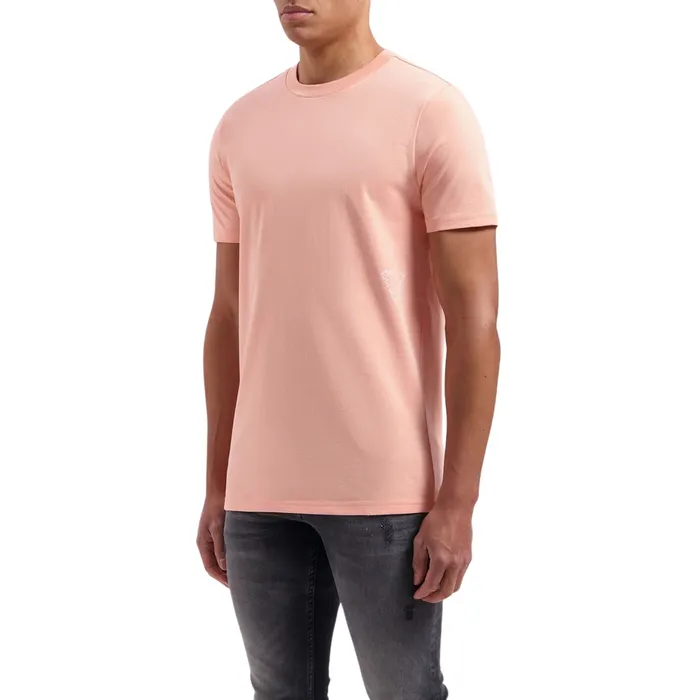 Pure Path Triangular Wordmark Logo Shirt Heren