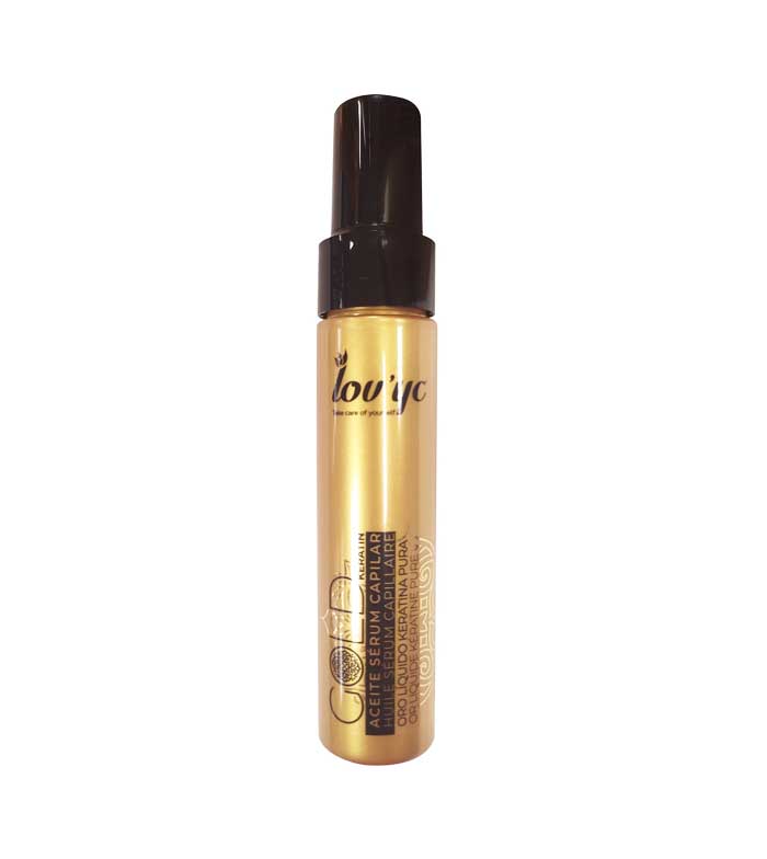 Lovyc - *Gold Keratin* - Óleo sérum para cabelo