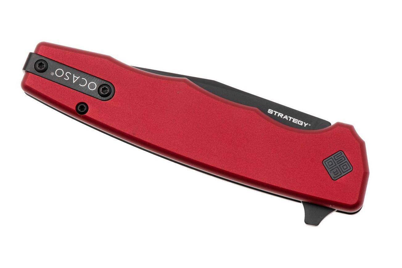 Ocaso Strategy 29RDB, PVD K110, Red Aluminium, zakmes, Mike Wallace design