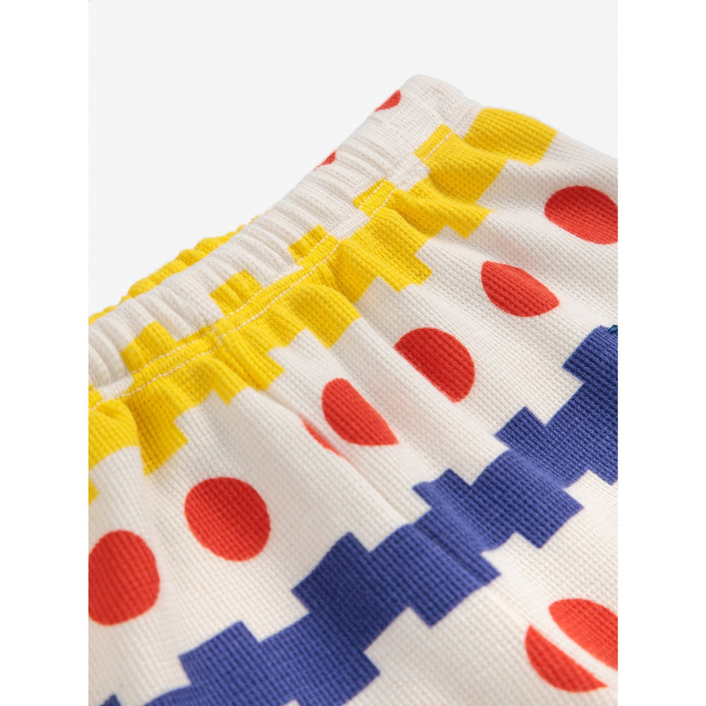 Køb Bobo Choses Multicolor Geometrical All Over Waffle Bukser