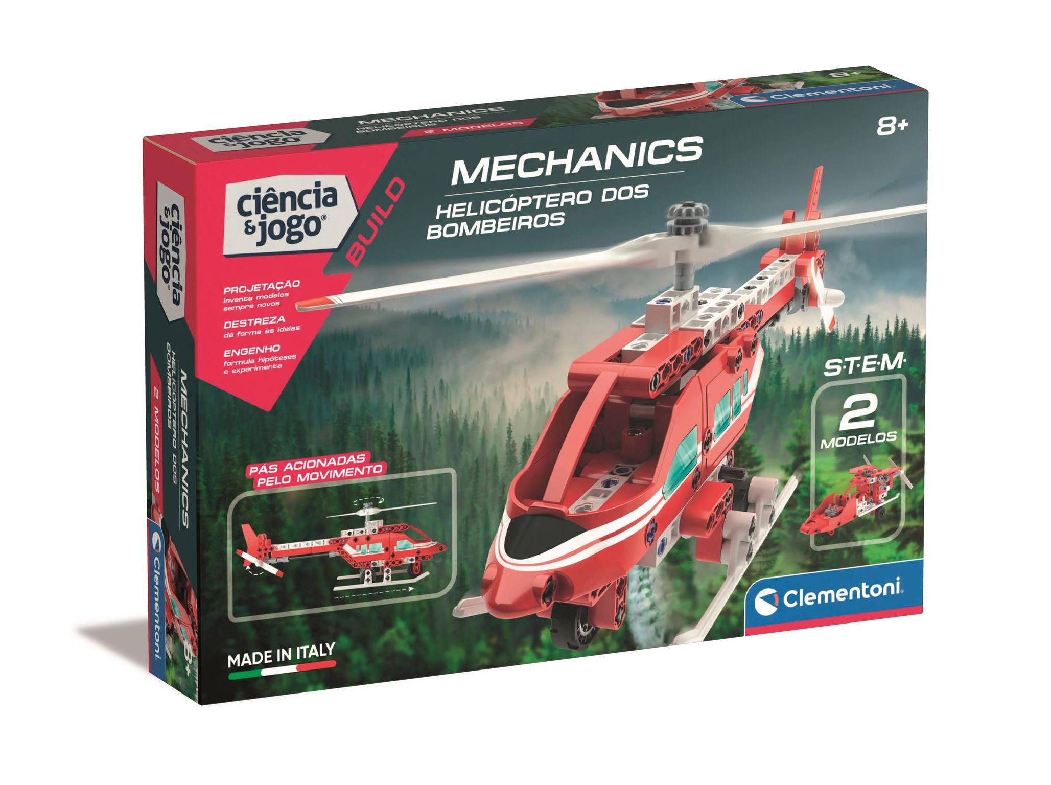 LABORATÓRIO DE MECÂNICA CLEMENTONI HELICÓPTERO BOMBEIROS