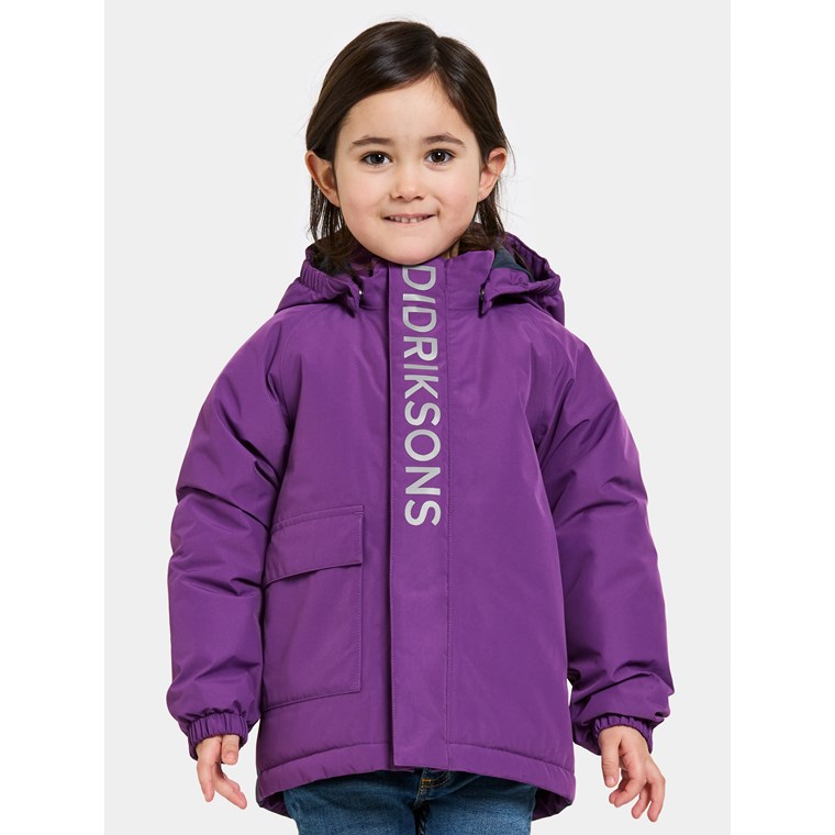Didriksons Talvi Kids Jkt Royal Purple