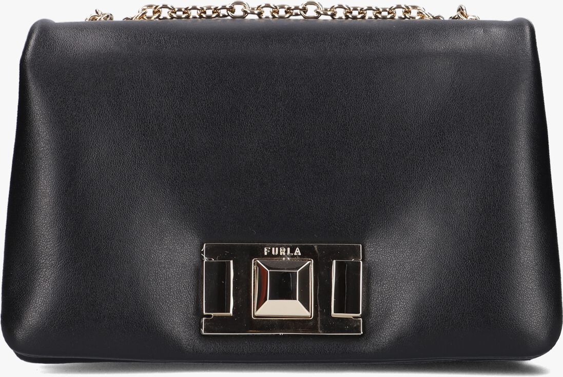 FURLA zwarte furla schoudertas lulu mini crossbody