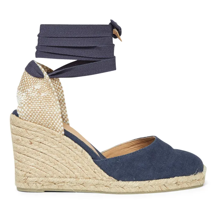 Castaner Espadrilles Carina 8 cm | Bleu marine