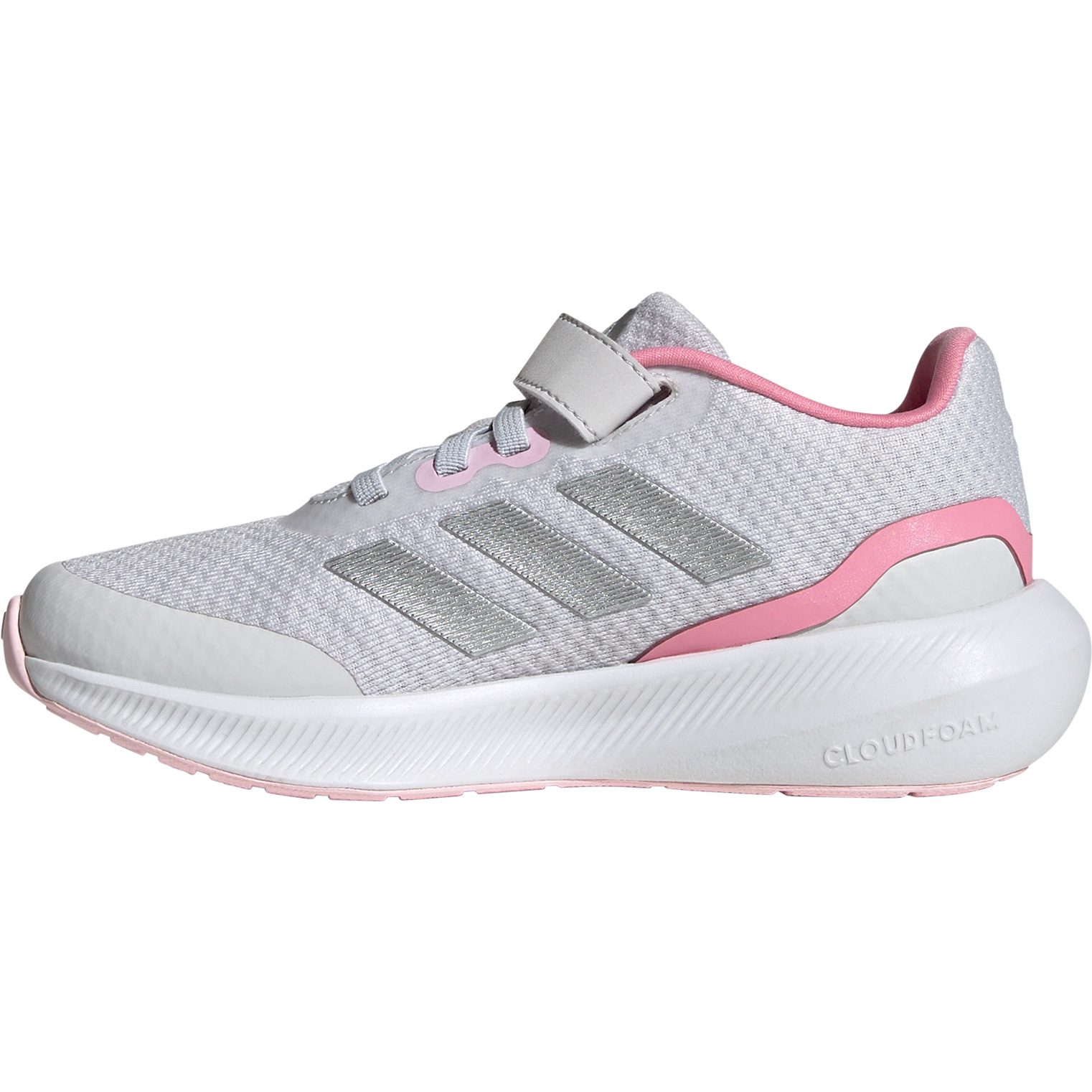 adidas RunFalcon 3.0 Elastic Lace Top Strap Laufschuhe Kinder dash grey