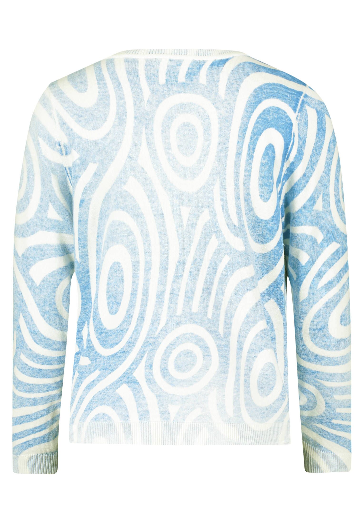 Cartoon| Damen Strickpullover mit Rundhalsausschnitt