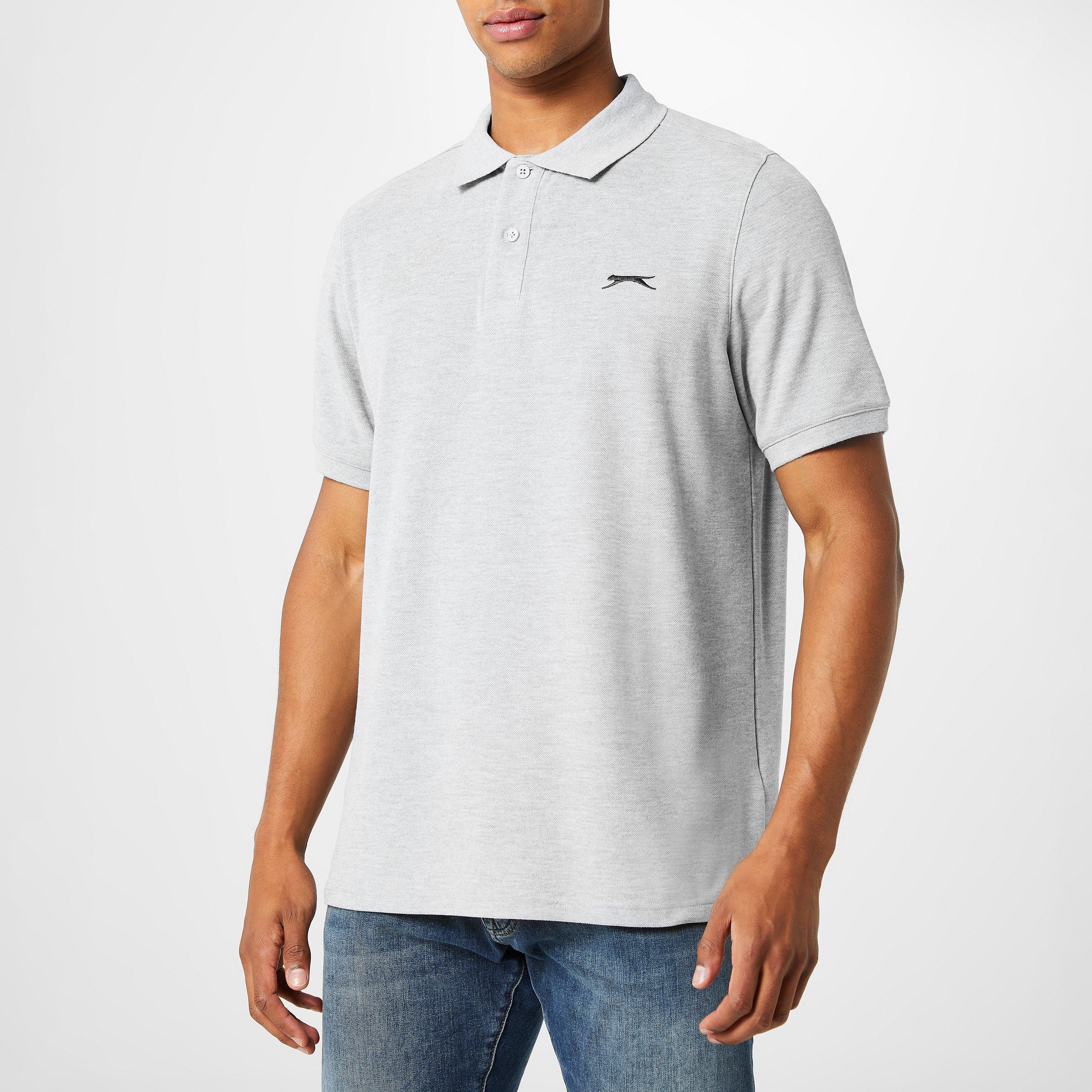 Slazenger Plain Polo Shirt Mens