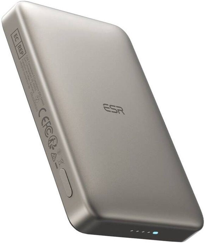 ESR - Qi2 MagSlim - Powerbank - Zwart - 10.000mAh