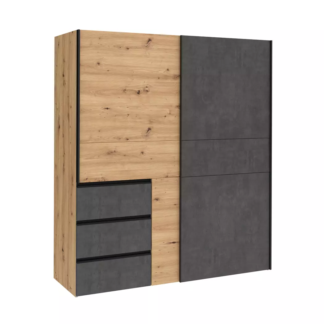 Schwebetürenschrank Winn2 170 x 200 cm