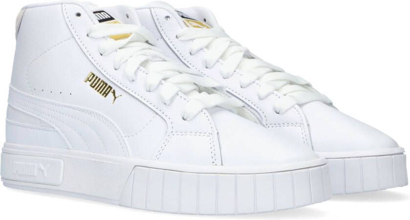 PUMA Cali Star Mid Wn Hoge sneakers Leren Sneaker Dames Wit