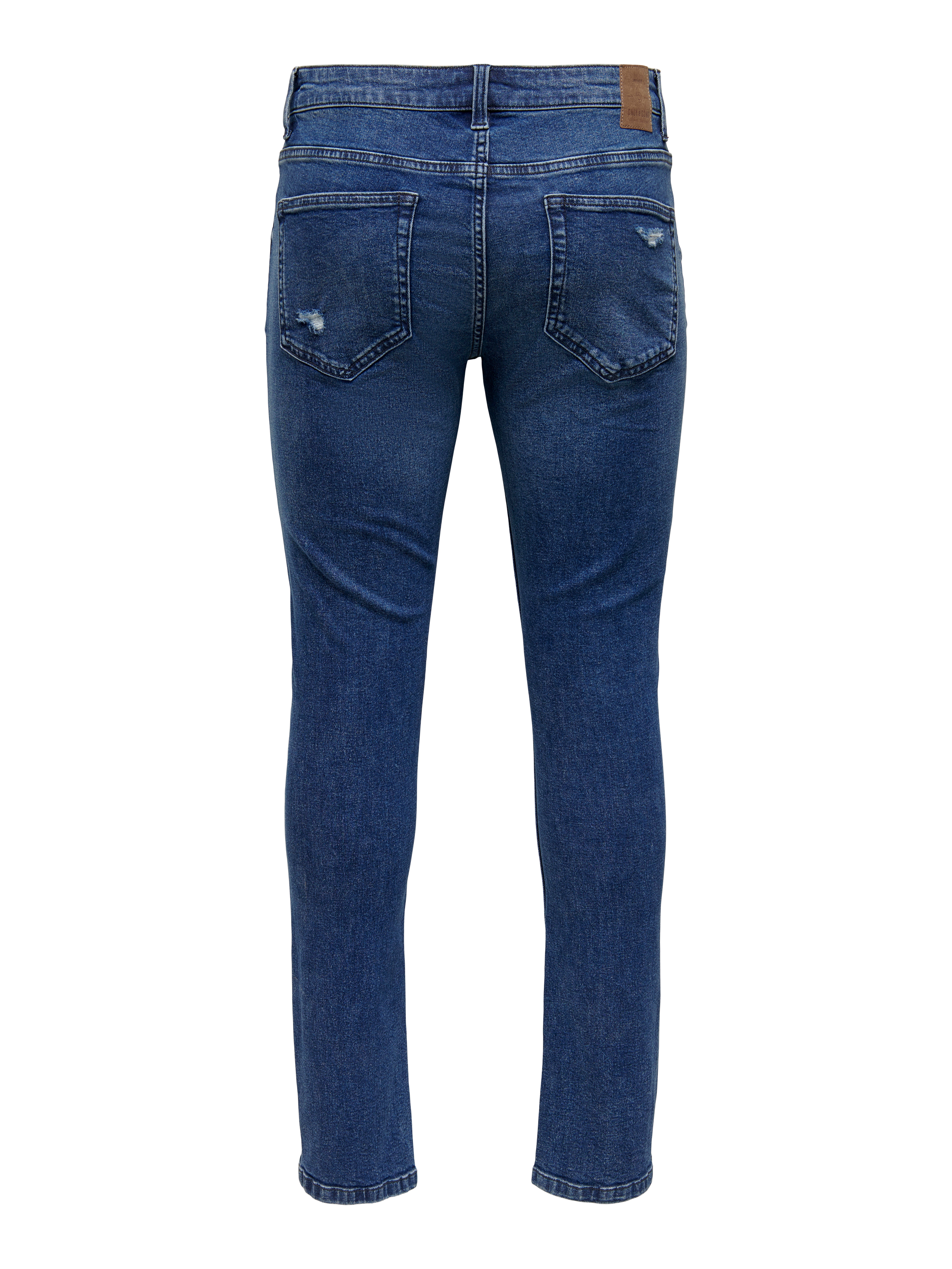 ONSLOOM Mittlere Taille Slim Fit Jeans Blue Denim