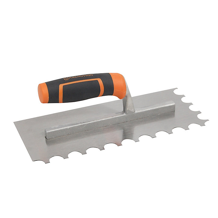 Platoir à colle carrelage 28 x 12 cm U D 20 mm Magnusson