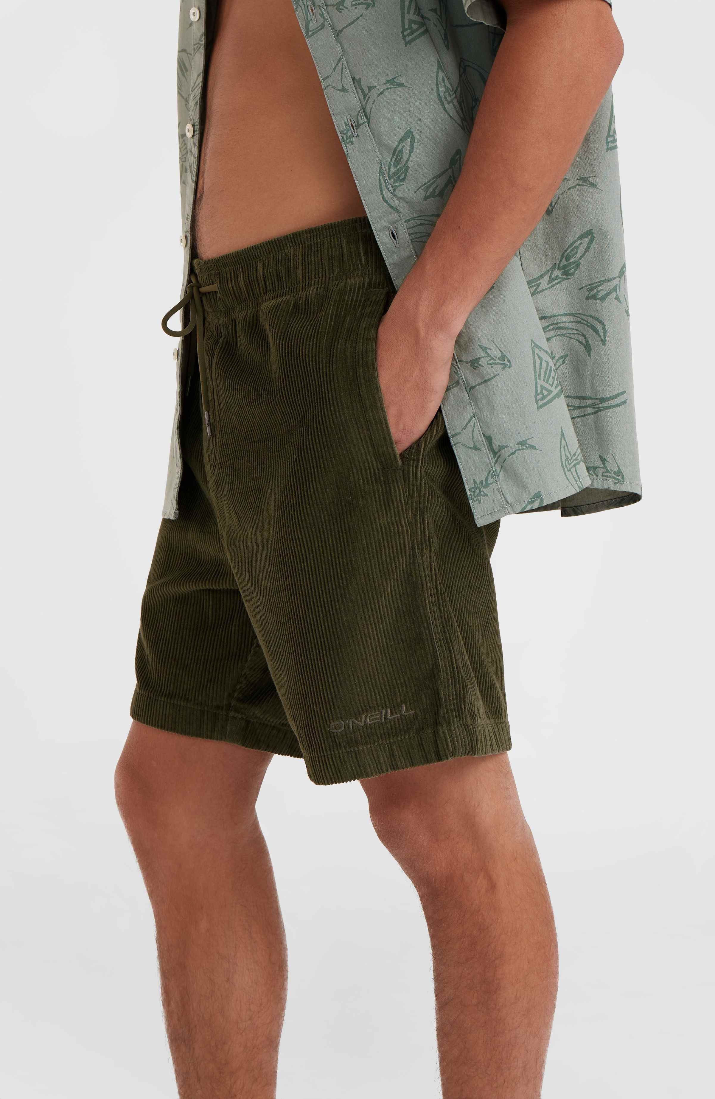 Mix and Match Cord short O`Neill Olijfgroen