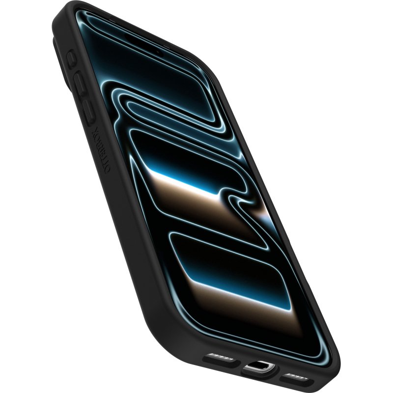 OtterBox React MagSafe Series pour Apple iPhone 17 Pro Max, noir Crystal, transparente/noir