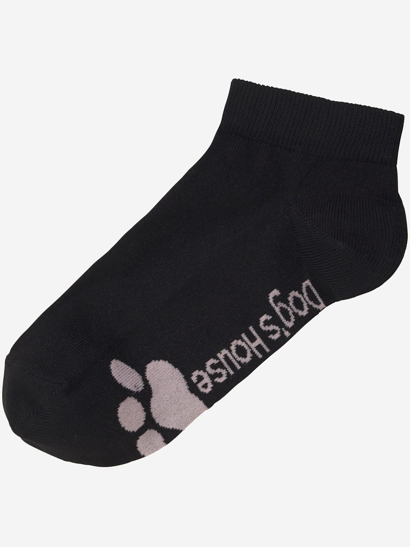 Socquettes motif de pattes doux sous la semelle