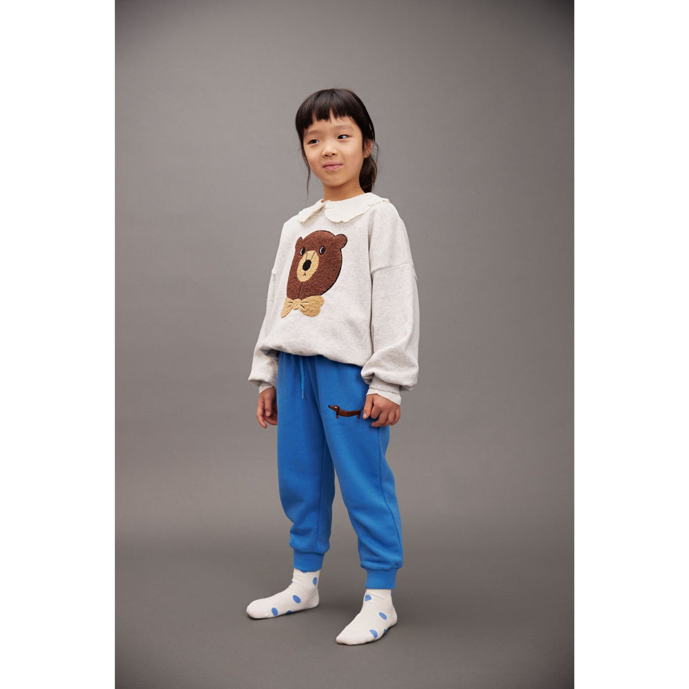 Køb Mini Rodini Blue Dog Emb Sweatpants